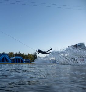 wakeboarding